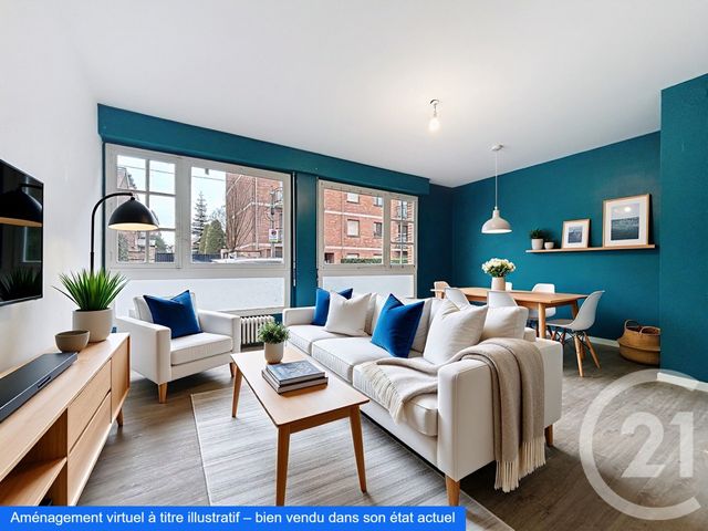 Appartement Studio &agrave; vendre - 1 pi&egrave;ce - 35,22 m2 - Lambersart - 59 - NORD-PAS-DE-CALAIS